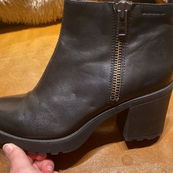 Black Vagabond Ankle Boots, 40 - Picture 5 of 6
